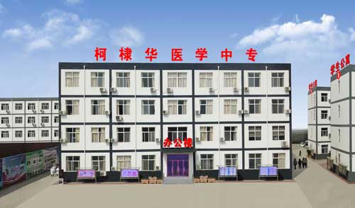 石家庄专业护理学校校园大门